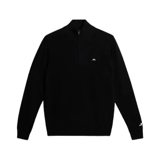 Half-Zip Fine-Knit Jumper