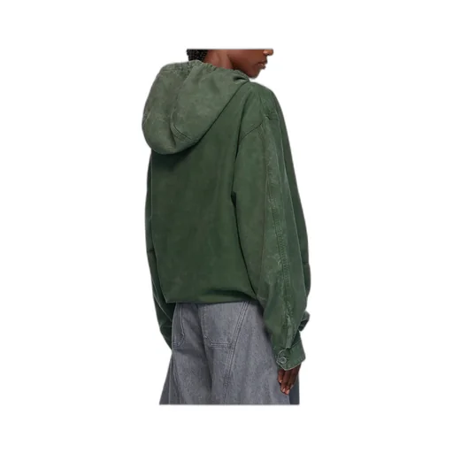 Cotton Twill Pullover Jacket