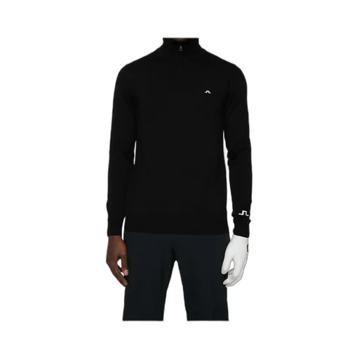 Half-Zip Fine-Knit Jumper