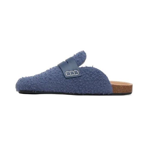 Round-Toe Mules