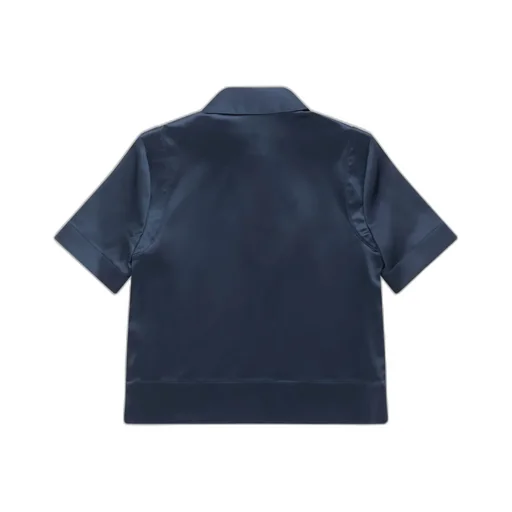 Satin Polo Shirt