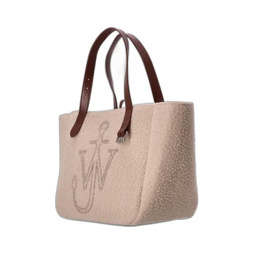 Logo Embroidered Shopper Bag