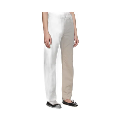 Twisted Slim Leg Denim Jeans