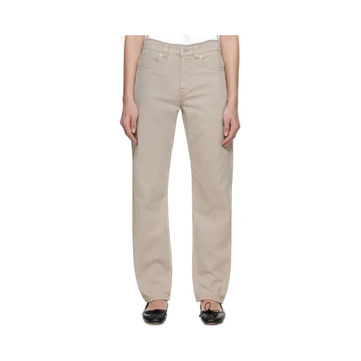 Twisted Slim Leg Denim Jeans