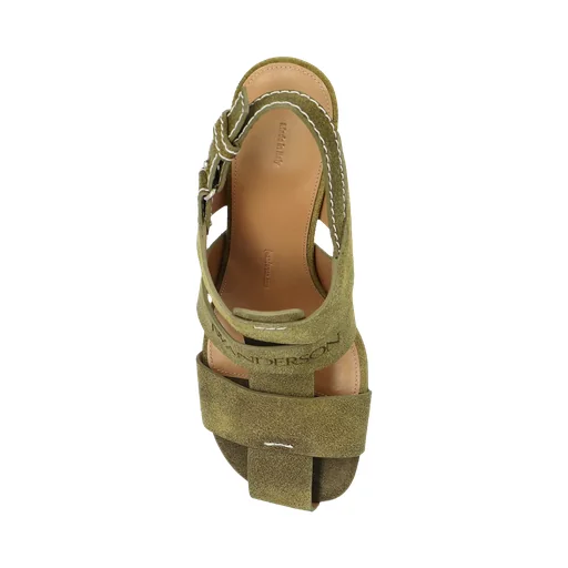 Round Toe High Heel Sandals