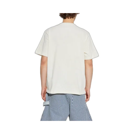 Flocked-Logo Crewneck T-Shirt