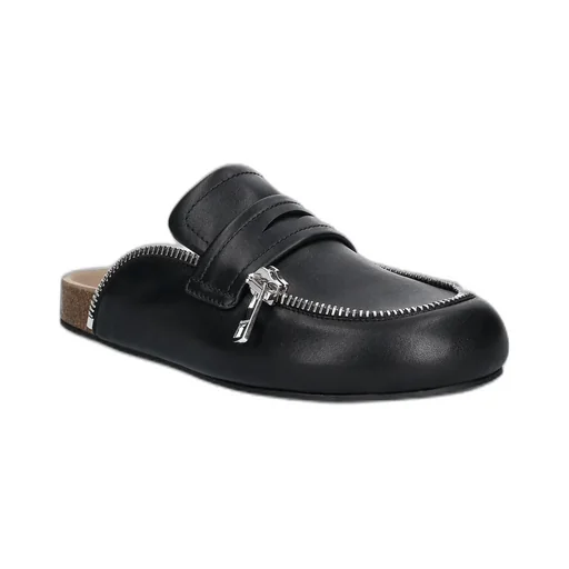 Round Toe Mules