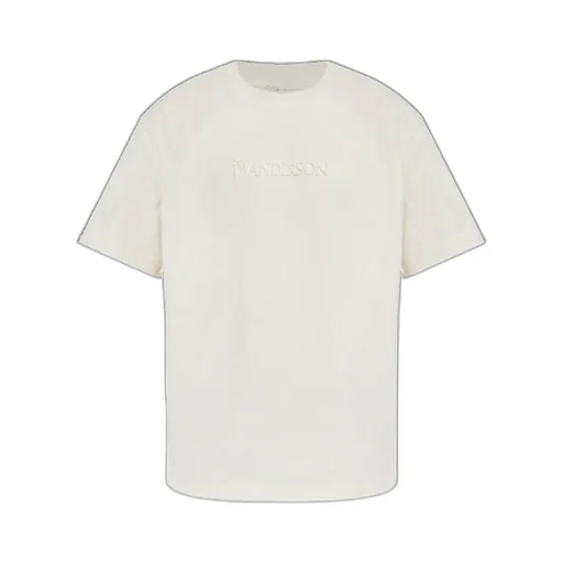 Flocked-Logo Crewneck T-Shirt