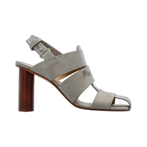 Round Toe High Heel Sandals