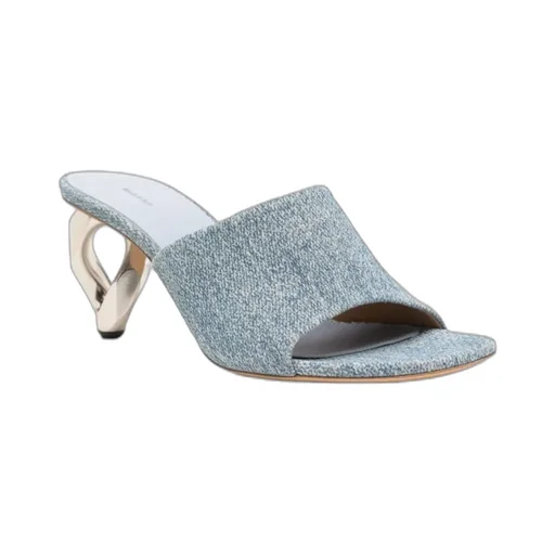 Round Toe High Heel Sandals