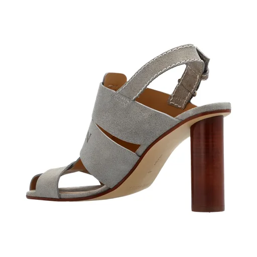 Round Toe High Heel Sandals