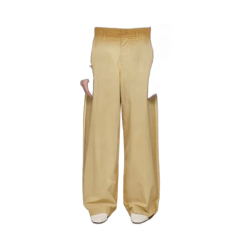 Ombré-Effect Wide Leg Trousers