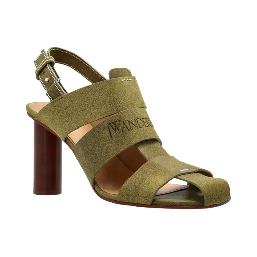 Round Toe High Heel Sandals
