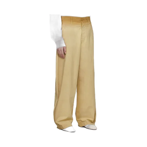 Ombré-Effect Wide Leg Trousers