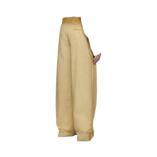 Ombré-Effect Wide Leg Trousers