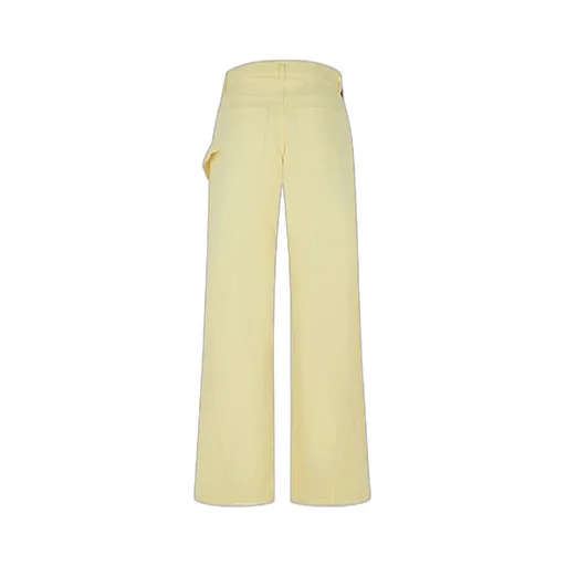Logo Patch Twisted Leg Pants