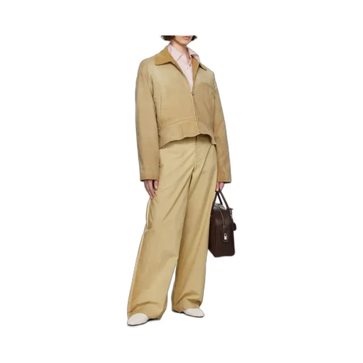 Ombré-Effect Wide Leg Trousers