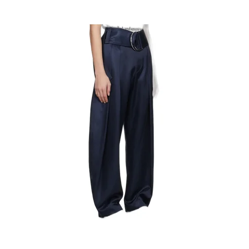 Pleated D-Ring Trousers