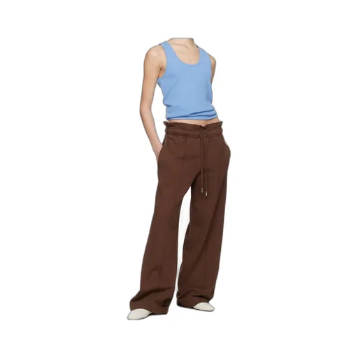 Gathered-Waist Track Pants