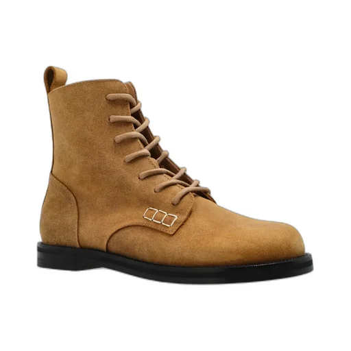 Lace-Up Ankle Boots