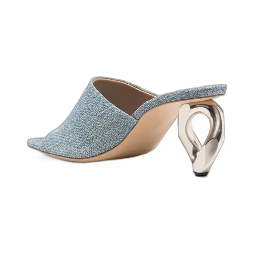 Round Toe High Heel Sandals