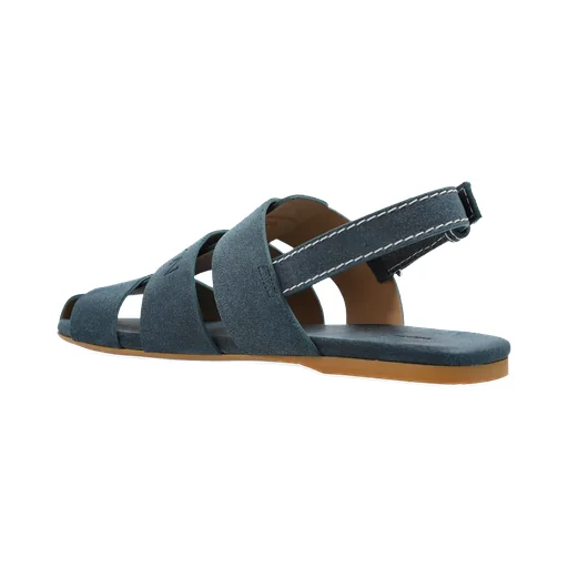 Round Toe Flat Sandals