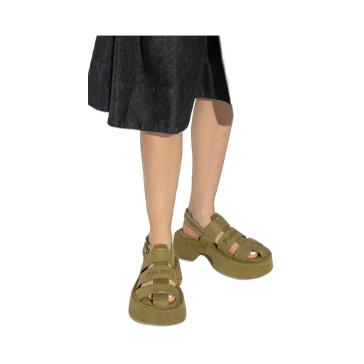 Round Toe Flat Sandals