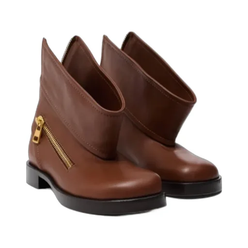 Biker Boot - Leather Ankle Boot