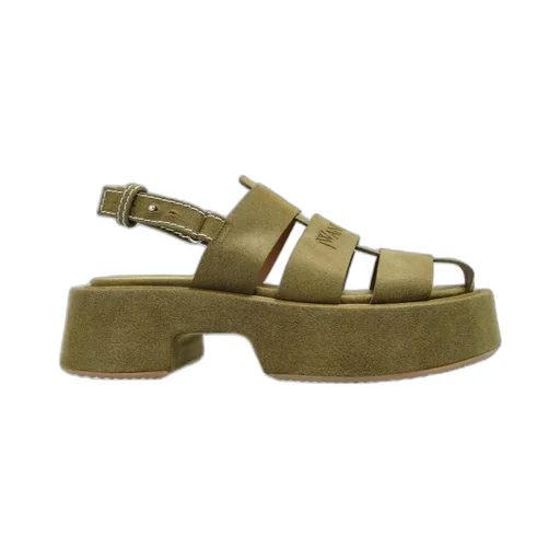 Round Toe Flat Sandals