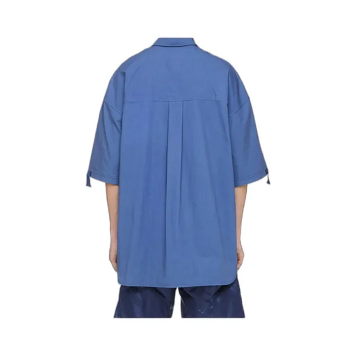 Quilted-Pocket Short-Sleeved Polo Shirt