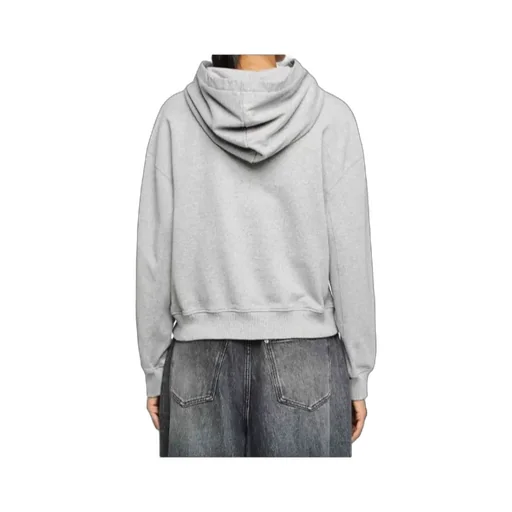 Anchor Logo Cropped Hoodie
