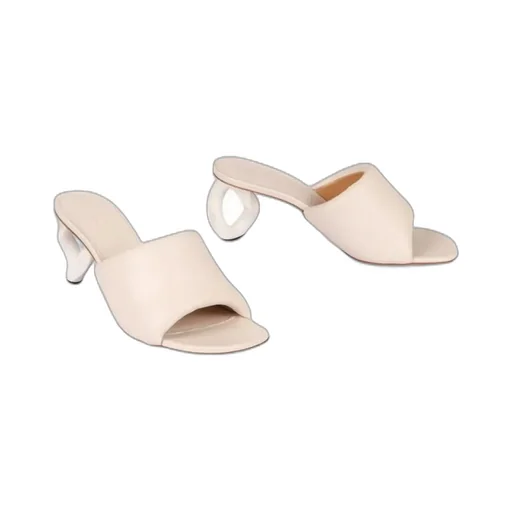 Open-Toe High-Heeled Sandals