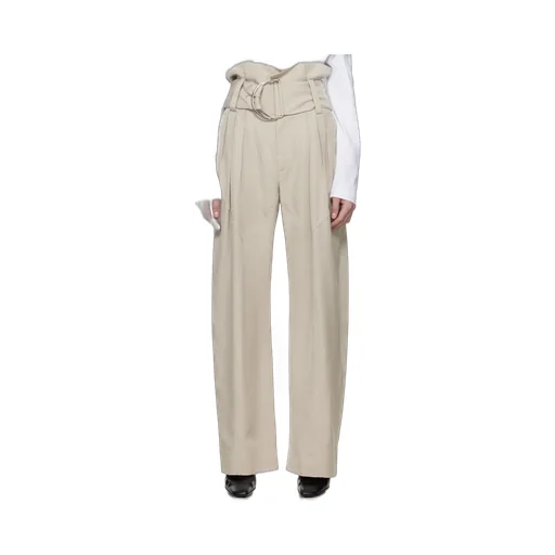 Gathered Waist D-Ring Trousers