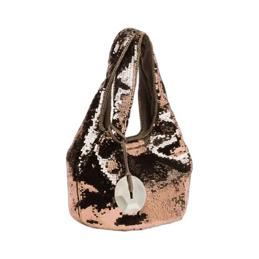 Sequin Embellished Small Tote Bag