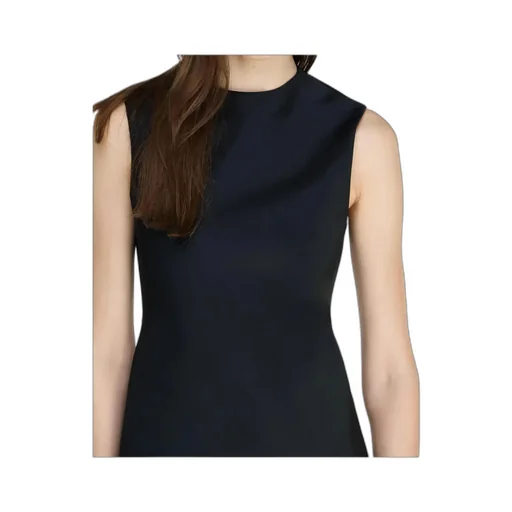 Denim-Twill Mini Dress