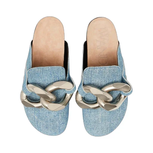 Chain Detail Muller Shoes