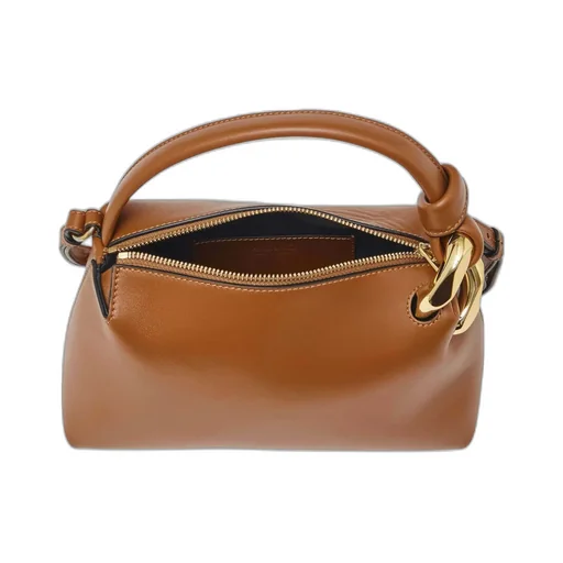 Corner Zip-Up Small Tote Bag