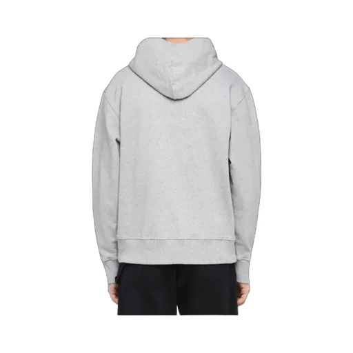 Logo Embroidered Drawstring Hoodie