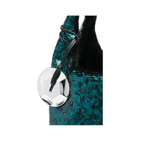 Sequin Embellished Small Tote Bag