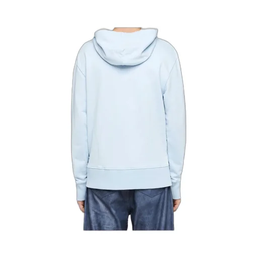 Logo Embroidered Drawstring Hoodie