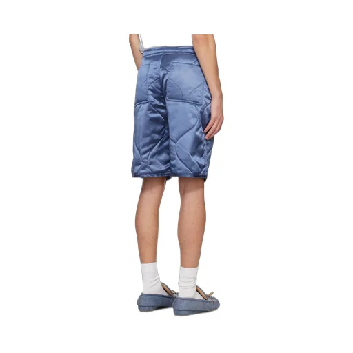 Drawstring Quilted Shorts