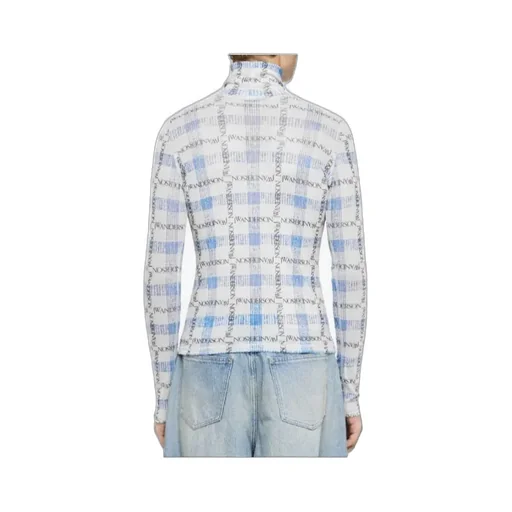 Logo Grid-Print T-Shirt