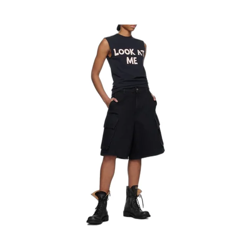 Cargo Denim Shorts