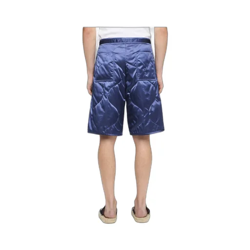 Drawstring Quilted Shorts