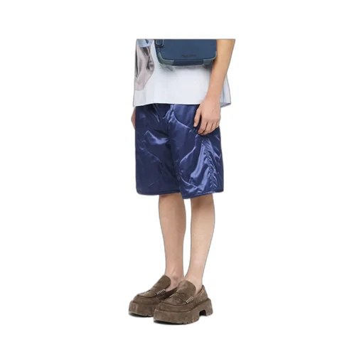 Drawstring Quilted Shorts