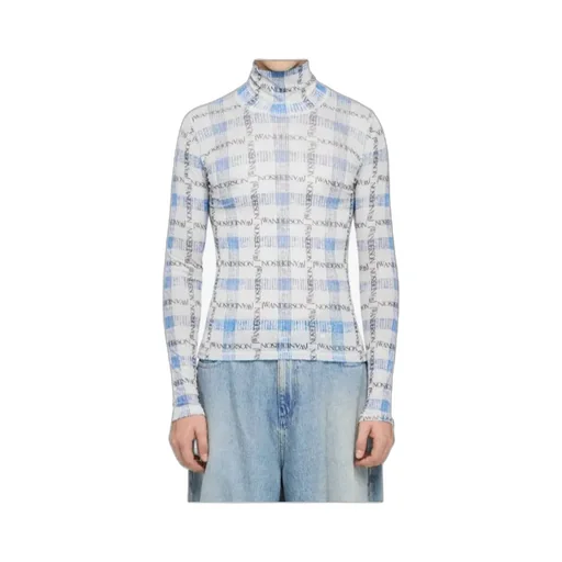 Logo Grid-Print T-Shirt
