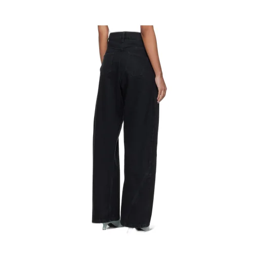 Twisted High Waist Jeans
