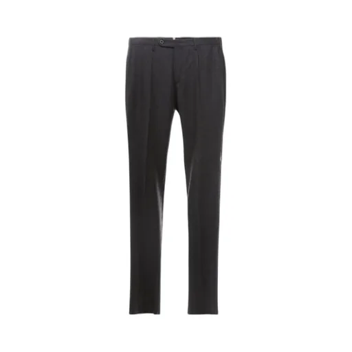 Slim-Fit Tailored Trousers
