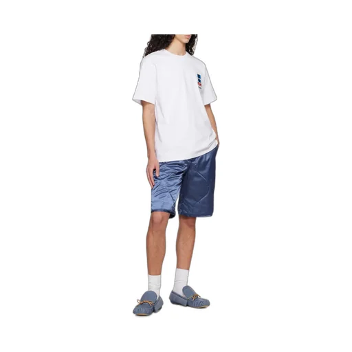 Drawstring Quilted Shorts