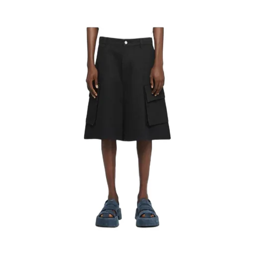Cargo Denim Shorts